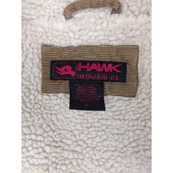 Tony Hawk sherpa skater outdoor work corduroy button up coat XL - Picture 10 of 10